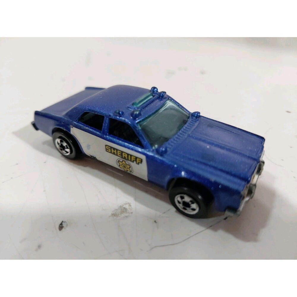 Hot Wheels 1977 Malaysia 1:64 Die Cast 701 Sherriff's Car Police Patrol Car